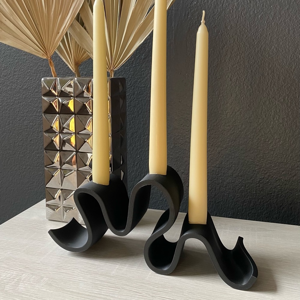 Funky candle holder